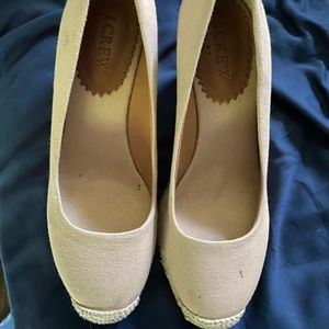 J Crew wedge heels